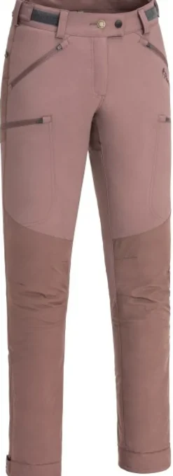 Pinewood Retkeilyhousut^W's Abisko/Brenton naisten ulkoiluhousut, ruusunpunainen