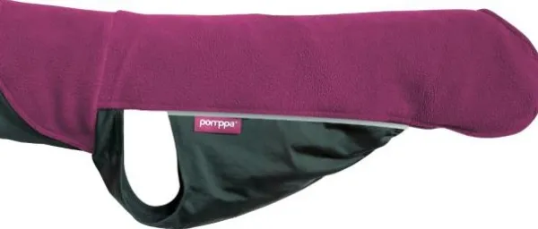 Pomppa Jumppa koiran fleecetakki, 44 - 48 cm, punavioletti| Fleecetakit