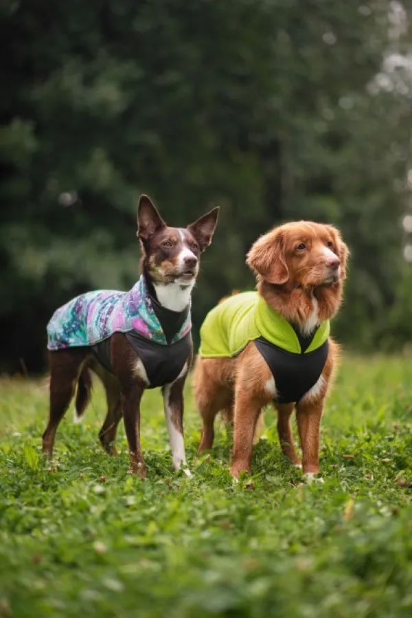 Pomppa Jumppa koiran fleecetakki, 44 - 48 cm, Aurora| Fleecetakit