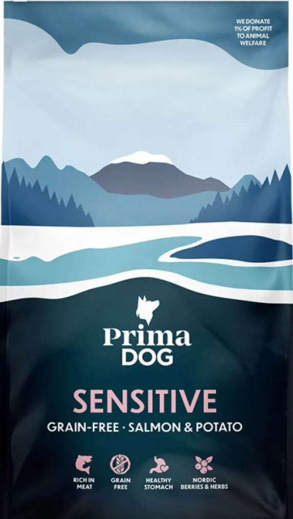 PrimaDog Viljaton Koiranruoka^Grain Free Salmon & Potato 10 kg