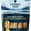 PrimaDog Makupalat^Northern Treats Kyckling-Kalkon Bar makupalat, 150g