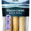 PrimaDog Rough Chews Tuggben med Anka L 17 cm 225g, puruluu| Puruluut
