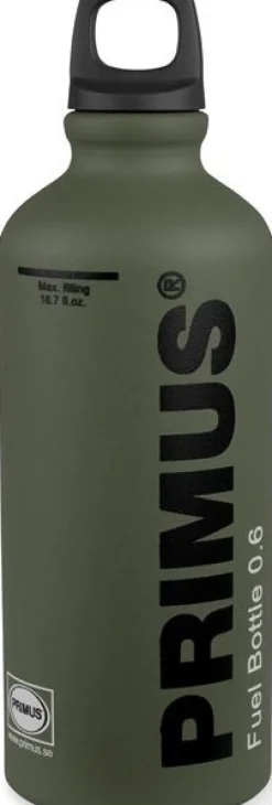 Primus Fuel Bottle polttoainepullo, 0,6L, tummanvihreä| Ruoanlaitto ja grillaus/Polttoainepullot Ja Ruoanlaittovälineet