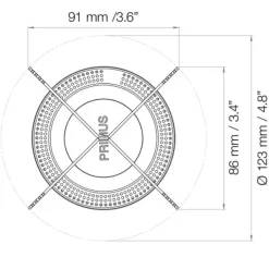 Primus Mimer Stove -kaasuliesi| Ruoanlaitto ja grillaus/Kaasukeittimet