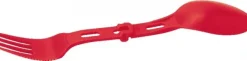Primus Astiat Ja Ruokailuvälineet^-taittuva lusikka-haarukka, punainen