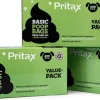 Pritax Poop Bags Value Pack Basic 400 pcs Black| Koirankakkapussit