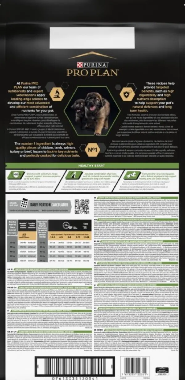 Purina PRO PLAN Large Robust Puppy HEALTHY START 12kg| Koiran Kuivaruoka