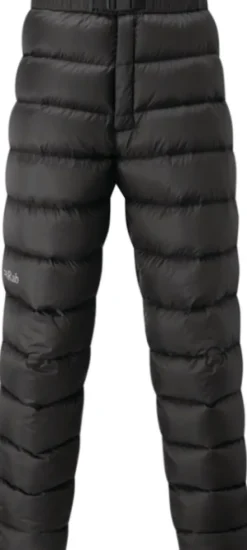 Rab Toppahousut^Argon untuvatäytteiset housut, musta