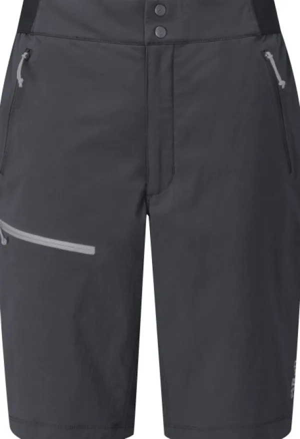 Rab Ascendor Light Shorts naisten shortsit, harmaa| Shortsit