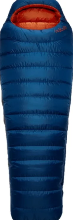 Rab Makuupussit/Kolmen Vuodenajan Makuupussit^Ascent 700 untuvamakuupussi, X Long Wide, -9°C Ink Unisex