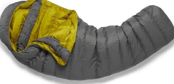 Rab Ascent Pro 400 untuvamakuupussi, pitkä malli, Granite| Makuupussit/Kolmen Vuodenajan Makuupussit