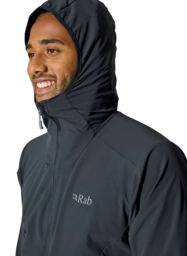 Rab Borealis Hoody Mens Beluga| Softshelltakit Ja Tuulenpitävät Takit