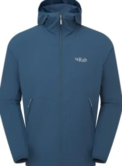 Rab Softshelltakit Ja Tuulenpitävät Takit^Borealis Hoody Mens Tempest Blue