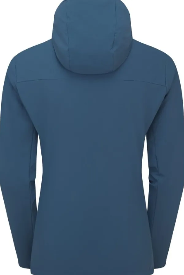Rab Borealis Hoody Womens Tempest Blue| Softshelltakit Ja Tuulenpitävät Takit