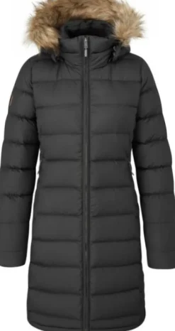 Rab Deep Cover Parka naisten untuvatakki, musta| Talvitakit