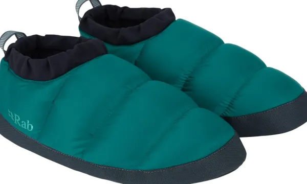 Rab Tossut^Down Hut Slipper untuvatohvelit, sinivihreä