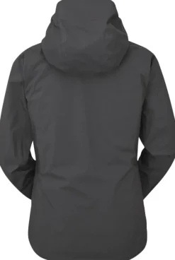 Rab Downpour Light Jacket naisten kuoritakki, tummanharmaa| Sadevaatteet