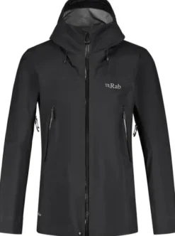Rab Kuori- Ja Sadetakit^Kangri GTX kuoritakki, musta