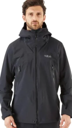 Rab Kuori- Ja Sadetakit^Kangri GTX kuoritakki, musta