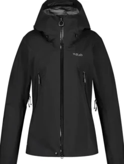 Rab Kuori- Ja Sadetakit^Kangri GTX naisten kuoritakki, musta