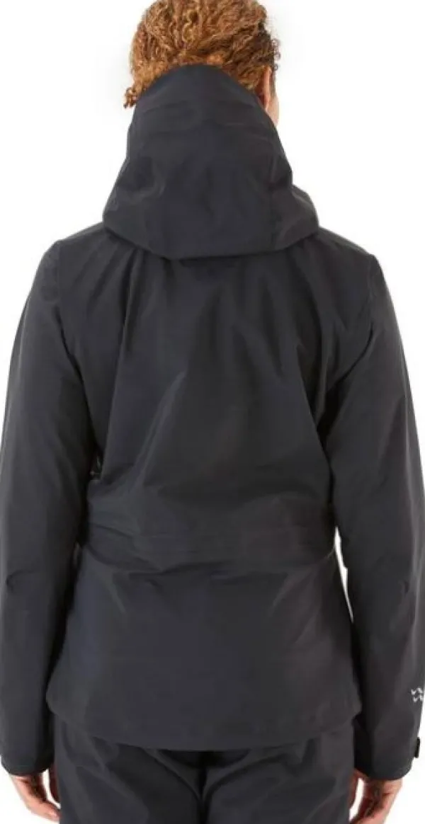 Rab Kuori- Ja Sadetakit^Kangri GTX naisten kuoritakki, musta