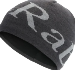 Rab Logo Beanie pipo, harmaa| Päähineet, huivit ja kaulurit/Pipot Ja Lakit