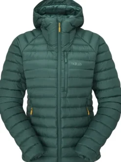 Rab Talvitakit^Microlight Alpine Jacket naisten untuvatakki, Green Slate