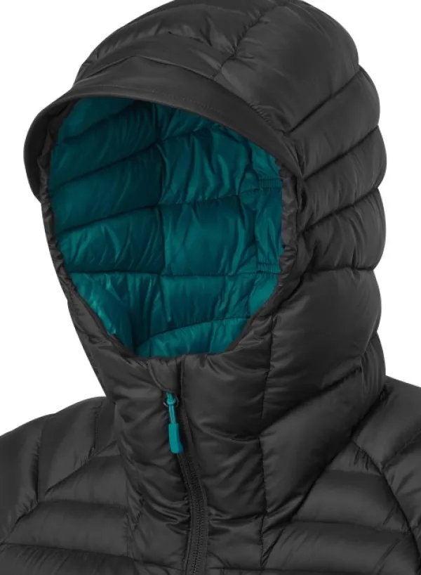 Rab Talvitakit^Microlight Alpine Long Jacket naisten untuvatakki, musta