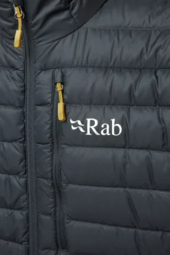 Rab Microlight Jacket kevyt untuvatakki, musta| Untuvatakit