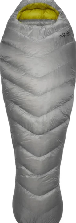 Rab Mythic 400 Cloud -6C makuupussi, Unisex, harmaa| Makuupussit/Kolmen Vuodenajan Makuupussit