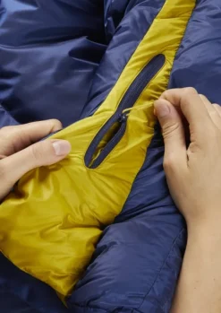 Rab Makuupussit/Kolmen Vuodenajan Makuupussit^Neutrino 400 Reg -7°C untuvamakuupussi, Nightfall Blue Unisex