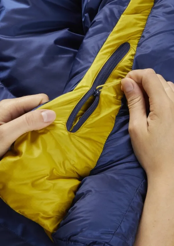 Rab Makuupussit/Kolmen Vuodenajan Makuupussit^Neutrino 400 Reg -7°C untuvamakuupussi, Nightfall Blue Unisex