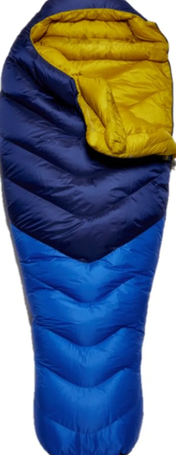 Rab Makuupussit/Syys- Ja Talvimakuupussit^Neutrino 600 untuvamakuupussi, naisten malli, Left Zip -12°C Nightfall Blue