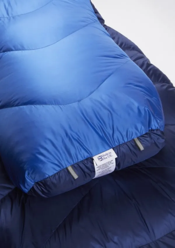 Rab Makuupussit/Syys- Ja Talvimakuupussit^Neutrino 600 untuvamakuupussi, naisten malli, Left Zip -12°C Nightfall Blue