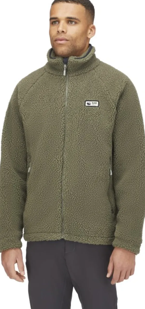 Rab Original Pile Jacket fleecetakki, maastovihreä| Hupparit, Fleecet Ja Välipaidat