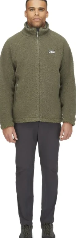 Rab Original Pile Jacket fleecetakki, maastovihreä| Hupparit, Fleecet Ja Välipaidat