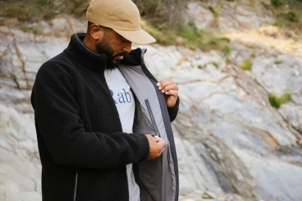 Rab Original Pile Jacket fleecetakki, maastovihreä| Hupparit, Fleecet Ja Välipaidat