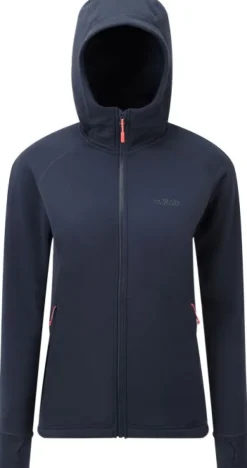 Rab Hupparit, Fleecet Ja Välipaidat^Power Stretch Pro Jacket naisten fleecetakki, tummansininen