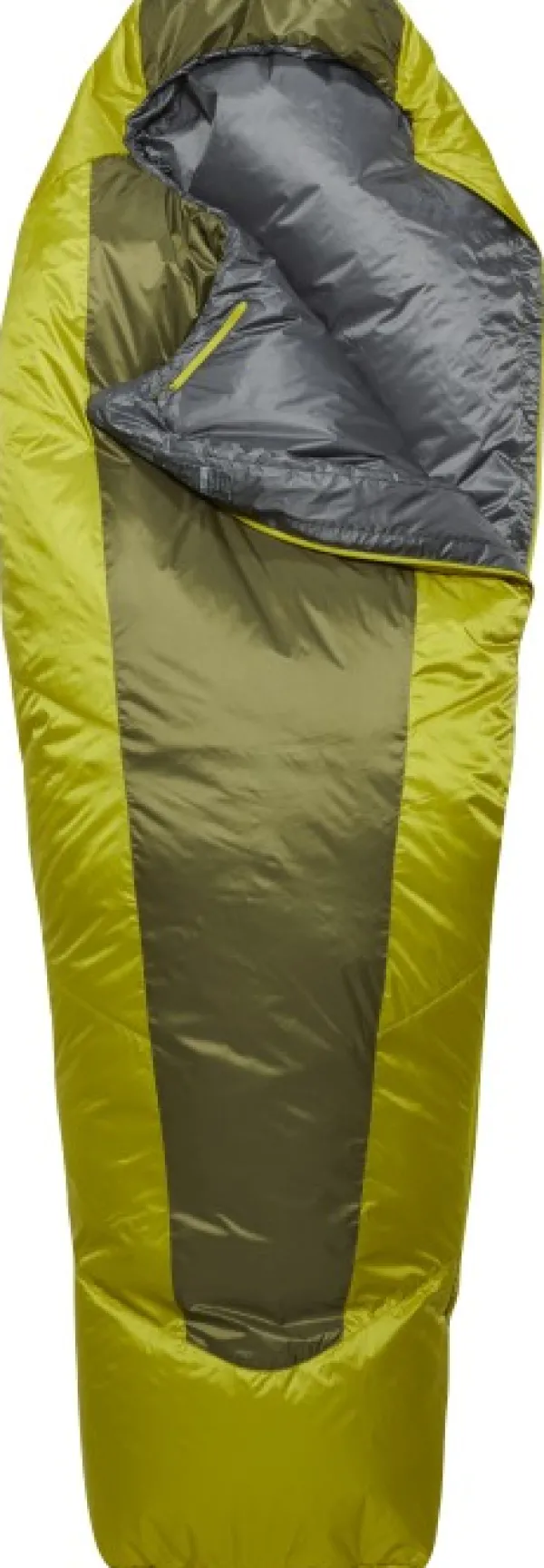 Rab Solar Eco 0 5°C makuupussi, Chlorite Green Unisex| Makuupussit/Kevät- Ja Kesämakuupussit