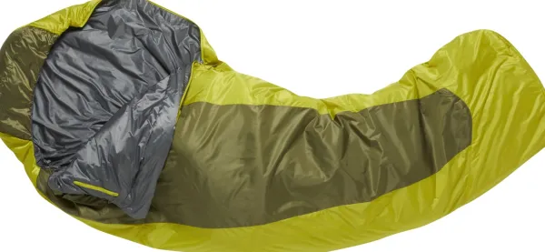 Rab Solar Eco 0 5°C makuupussi, Chlorite Green Unisex| Makuupussit/Kevät- Ja Kesämakuupussit