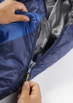 Rab Makuupussit/Kolmen Vuodenajan Makuupussit^Solar Eco 2 makuupussi, -2°C Ascent Blue Unisex