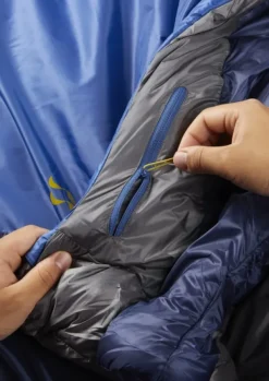 Rab Makuupussit/Kolmen Vuodenajan Makuupussit^Solar Eco 2 makuupussi, -2°C Ascent Blue Unisex