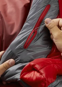 Rab Makuupussit/Kolmen Vuodenajan Makuupussit^Solar Eco 3 makuupussi, -8°C Oxblood Red Unisex