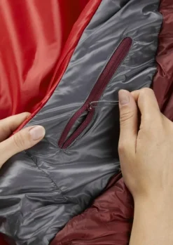 Rab Solar Eco 3 naisten makuupussi, -8°C Ascent Red| Makuupussit/Kolmen Vuodenajan Makuupussit