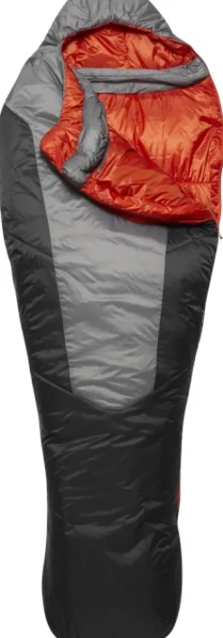 Rab Solar Ultra 1 makuupussi, pitkä malli, -4°C Granite Unisex| Makuupussit/Kevät- Ja Kesämakuupussit