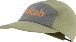 Rab Päähineet, huivit ja kaulurit/Lippikset^Talus 5 Panel Cap Light Khaki/Graphene