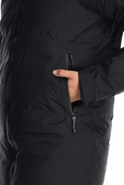 Rab Talvitakit^Valiance Parka naisten untuvaparka, musta