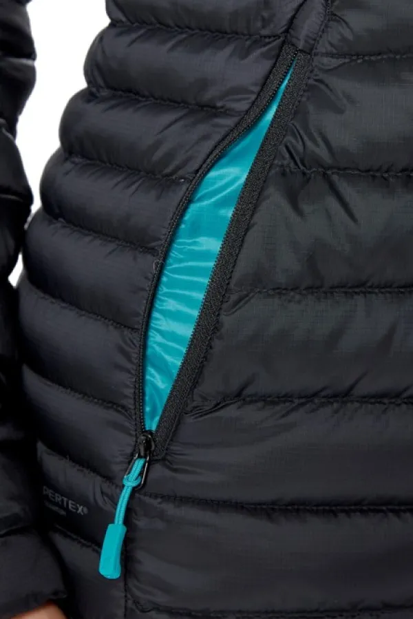 Rab Untuvatakit^W's Microlight naisten untuvatakki, musta