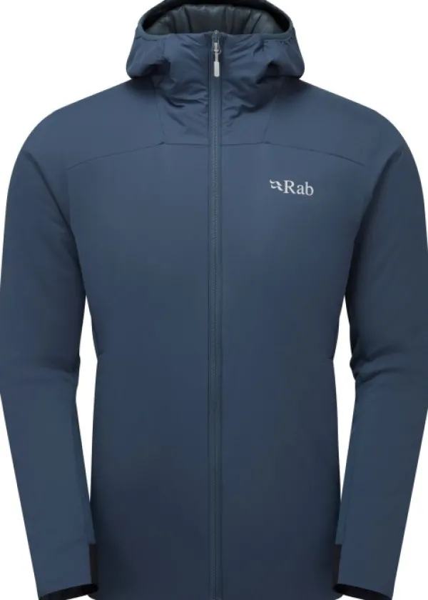 Rab Xenair Alpine Flex Jacket Mens Tempest Blue| Toppatakit