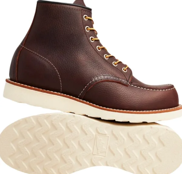 Red Wing Shoes Ulkoilukengät^Red Wing Moc Toe 6'' kengät, Briar Oil Slick